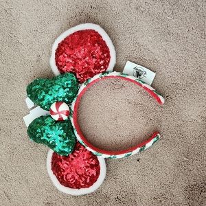 NWT Holiday Minnie Ears
